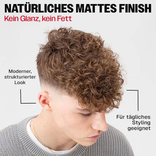 Slick Gorilla Haarstyling-Puder für Männer 20 ml | Texturpuder | Mattes Finish | 24 Stunden Halt | Volumen & Textur | Leichtgewichtig | Nicht klebrig | Kein Glanz