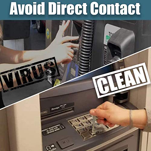 Stealodeal Virus Protection Metal No Touch Tool Keychain - Image 5