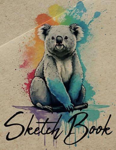 Sketch Book - Koala Bear: Notebook for Sketching, Drawing or Writing, 200 Pages, 8.5x11 (Premium Cover)