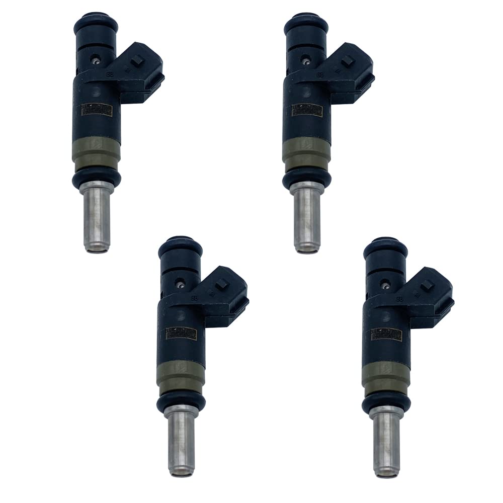 4-Stück 13537506158 7506158 Einspritzdüse Düsen passen für BMW 1 E87 E46 3 E90 E91 116i 118i 120i 316i 318i 320i 320si X3 E83 Z4 E85