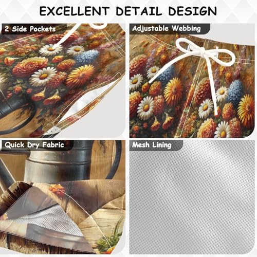 Flowers Can Water Boys Swim Trunks Quick Dry Toddler Swimsuit Boy Bathing Suits Board Shorts Swimwear L3