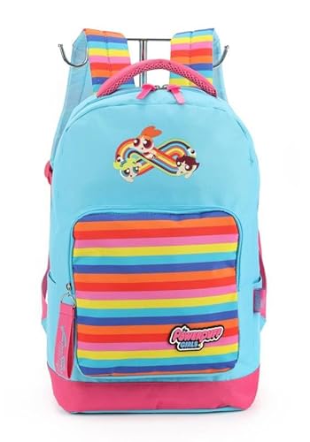 Mochila Luxcel Power Girl Azul Ms47195pg
