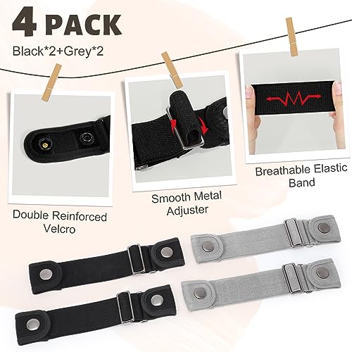 Image of Beltroad No Buckle Belts for Men Women Stretch Sides Belt without Buckle