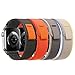 Produktbild 4 Stück Trail Loop Kompatibel mit Apple Watch Armband 44mm 42mm 45mm 49mm für Damen Herren, Nylon Armbänder Weich Sport Loop für iWatch Ultra SE Series 8 7 6 5 4 3 2 1