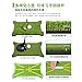 Golf Hitting Mat, with Replaceable Small Pads in Certain Areas, 1.5 * 1.2m 16mm Green Grass, Indoor and Outdoor Golf Swing Practice Mat, with Multiple Playing Methods, Beginner(10mm EVA Bottom)