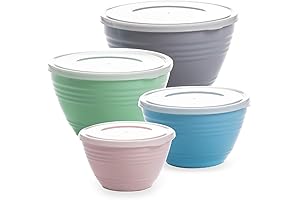 Premium Mixing Bowl Set: Kitchen Essential for Bakers, Cooks, and Food Lovers
