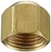 Anderson Metals 54040 Brass Tube Fitting, Cap, 3/8" Tube OD