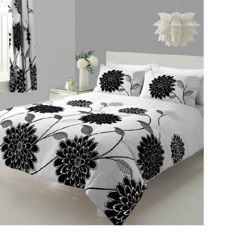 Hachette - 3PC Sophia bianco & nero King Size