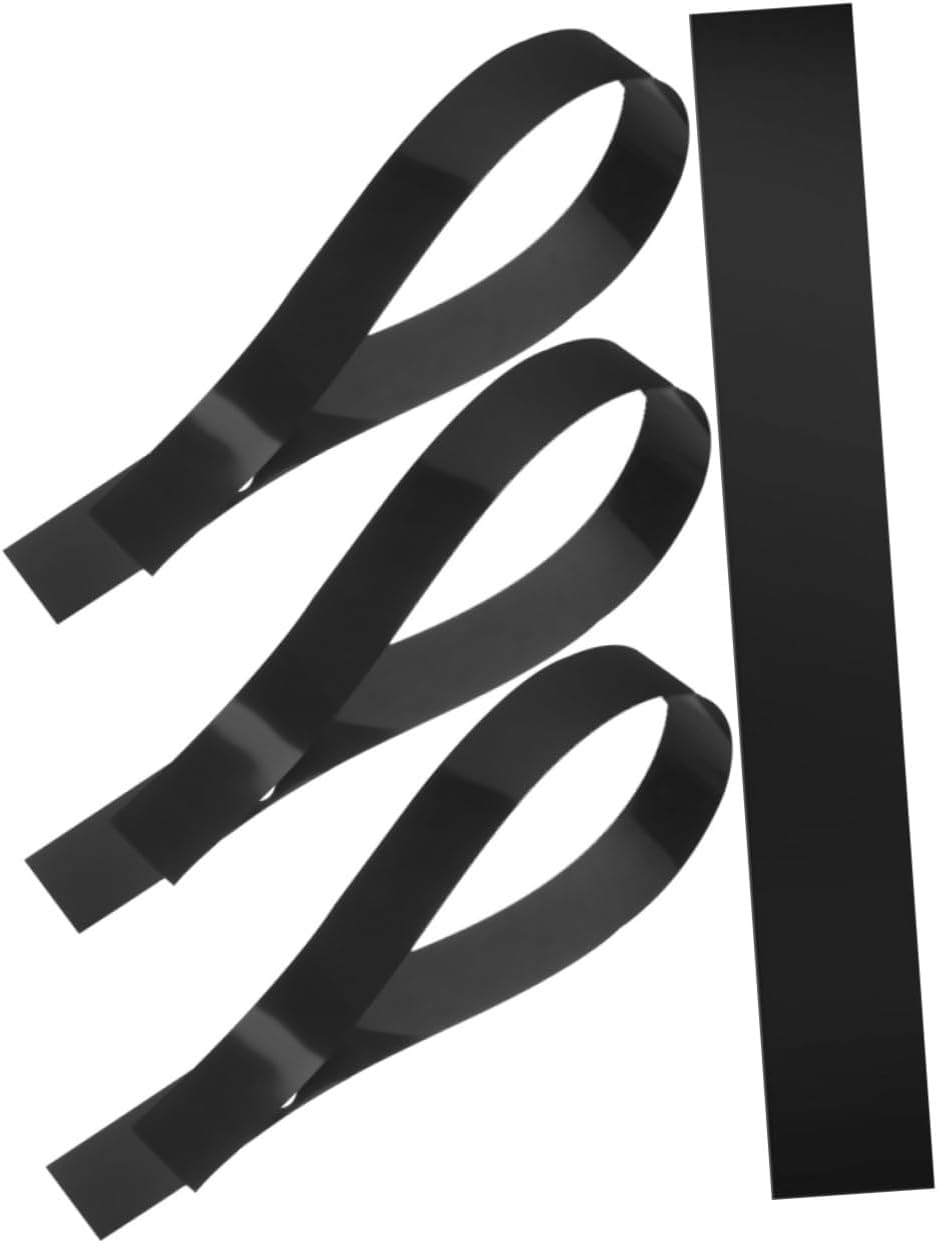 YARNOW 4pcs Snare Wire Straps for Box Drum Adjustable Drum Tension Straps Accessory