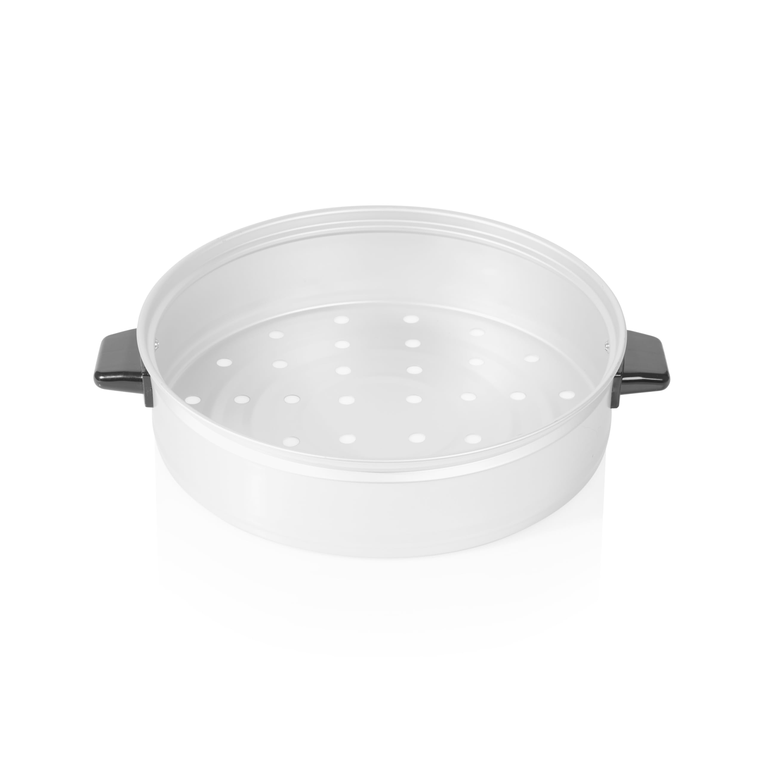 Tristar Cuociriso, Capacità 2,8 L, Sistema di Riscaldamento da 1000 W, Corpo in Acciaio Inox, Pentola Antiaderente, Cestello per Vapore, RK-6158