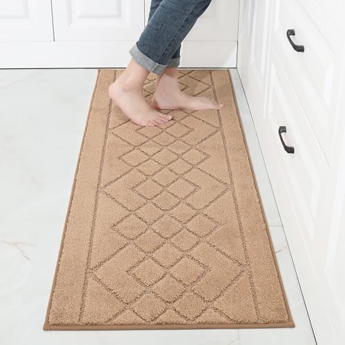BEQHAUSE Kitchen-Rugs Non Slip Machine Washable Ki… BEQHAUSE Kitchen-Rugs Non Slip Machine Washable Ki…