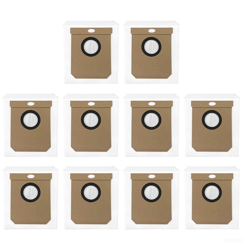 Bolsa de repuesto para aspiradora robot de tela no tejida, materiales para Cecotec para Conga- 2299 Ultra- 2499 7490 para eliminar suciedad, polvo y basura (paquete de 10)