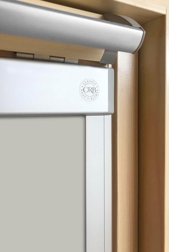 Support Accessoire Volet Roulant VELUX Gris – Pièce De Rechange Générique + Stylo VELUX Pour Plaque Signalétique