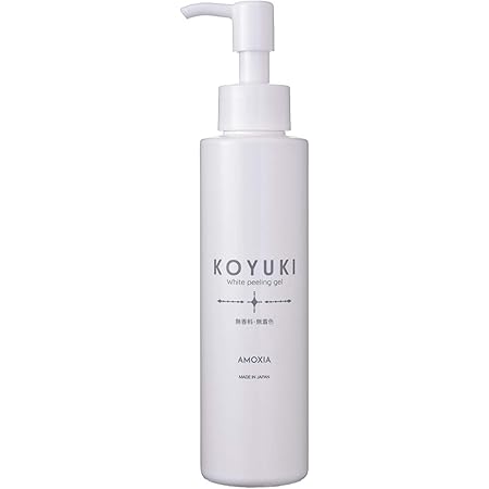 Amazon 医薬部外品 Koyuki 美白 ピーリングジェル 脂性肌 混合肌用 全身 顔用 角質除去 ニキビ 跡 メンズ利用ok 145ｇ ホワイトタンニングジェル Amoxia ゴマージュ ピーリング 通販