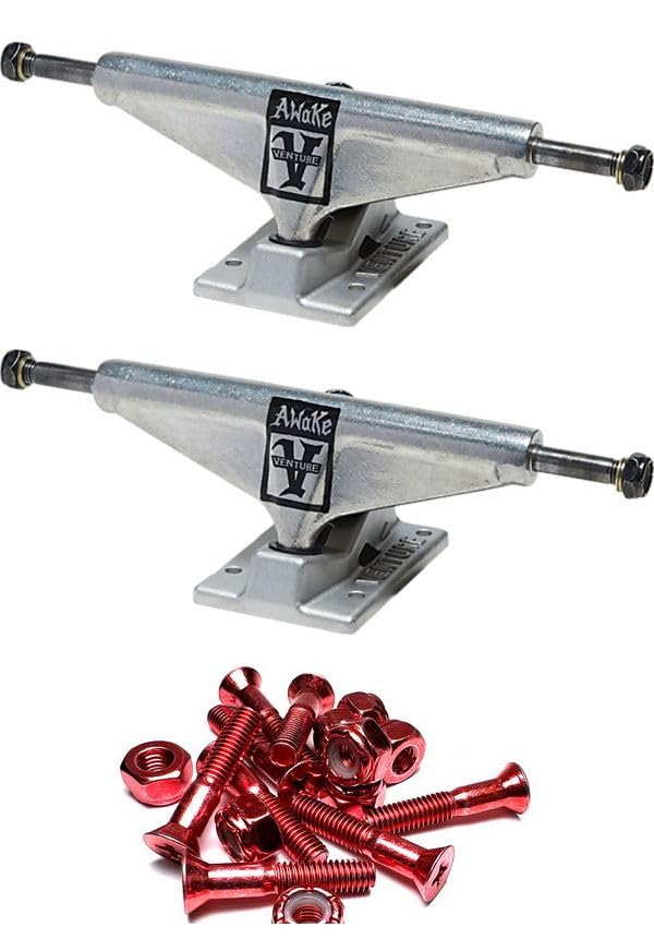 Venture Trucks Nick Matthews Awake LTD Polished/Raw Skateboard Trucks - 5.6