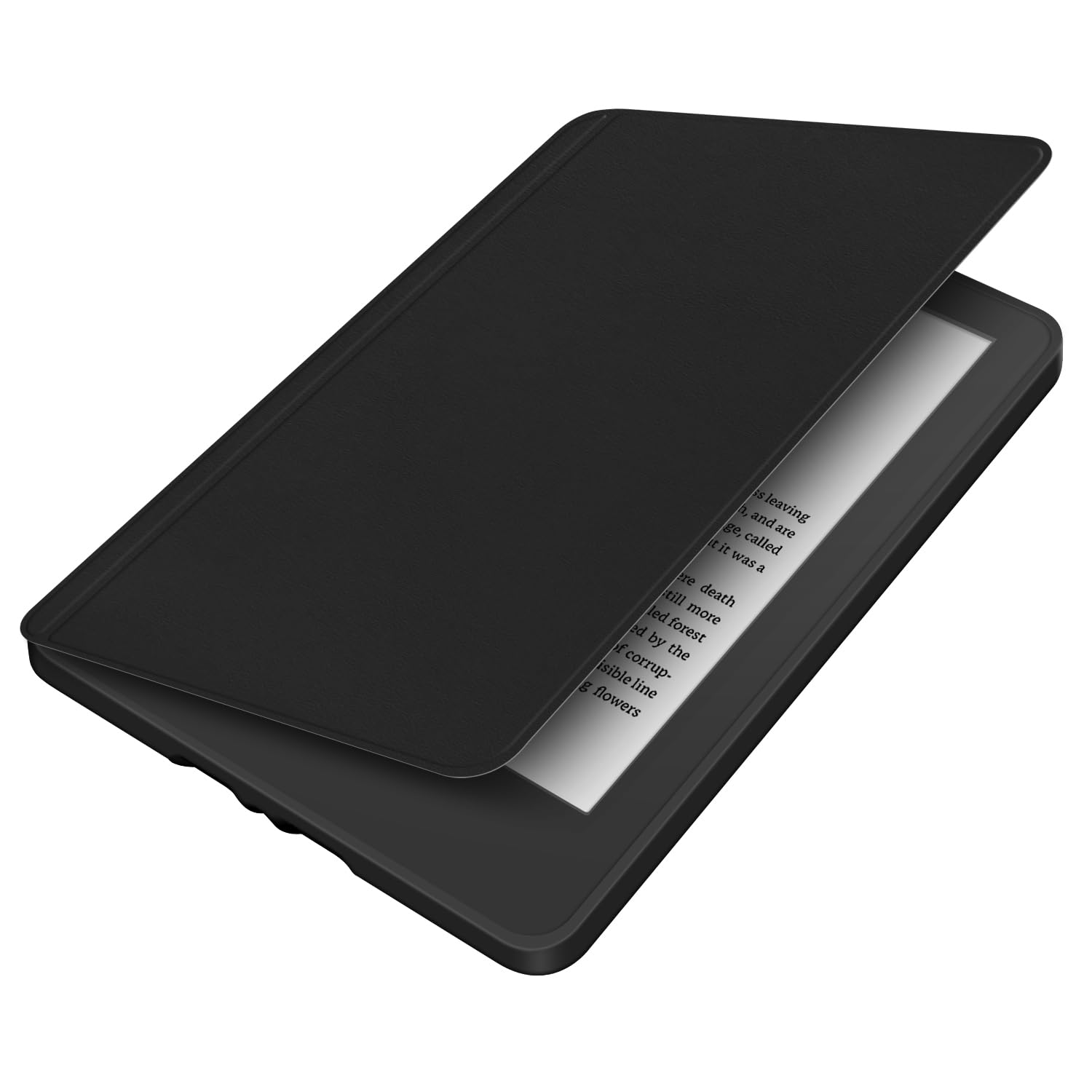 Funda protectora desmontable para Kindle Paperwhite de 6.8 pulgadas (11ª generación-versión 2021), carcasa trasera transparente ultra transparente, función de encendido y apagado automático, color — view 7