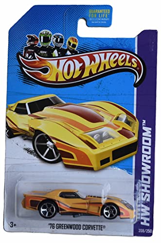 Hot Wheels '76 Greenwood Corvette Car escala 1:64