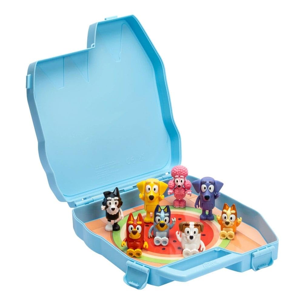 moose toys Bluey - Set da gioco con 8 personaggi