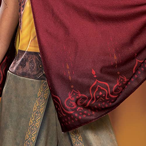 Raya Costume For Girls, Deluxe Official Disney Raya And The Last Dragon Costume, Child Size Extra Small (3T-4T) #TOP4