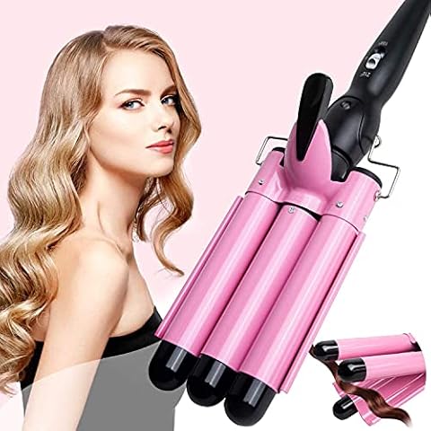6 in 1 Curling Iron Set, Curling Wand Set Interchangeable Ceramic Barrels Cover