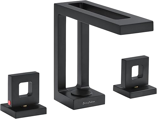 Swiss Madison Well Made Forever SM-BF97MB - Grifo de baño, color negro mate