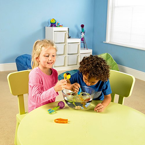 Learning Resources Helping Hands - Feinmotorik Werkzeugset, Kinder pinzette & pipetten, motorikspielzeug, Montessori Spielzeug ab 3 Jahre, Kinder Outdoor wasserspielzeug & sandspielzeug, 3+