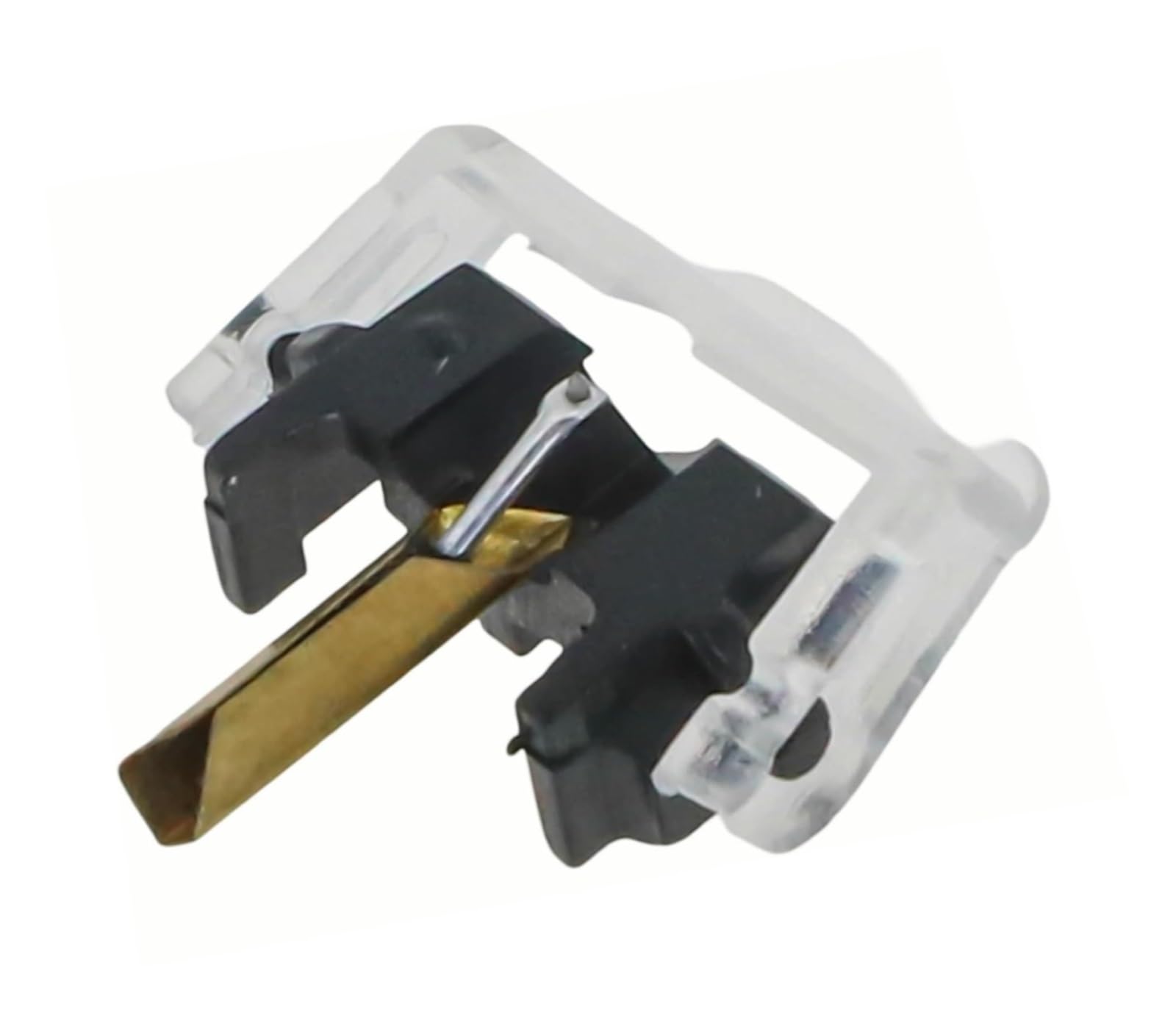 Puntina di ricambio for cartuccia giradischi Shure M44G M44-7 M55E: struttura resistente in plastica e alluminio for giradischi
