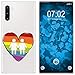Produktbild PhoneNatic Case kompatibel mit Samsung Galaxy Note 10 Silikon-Hülle Pride Frauen M4