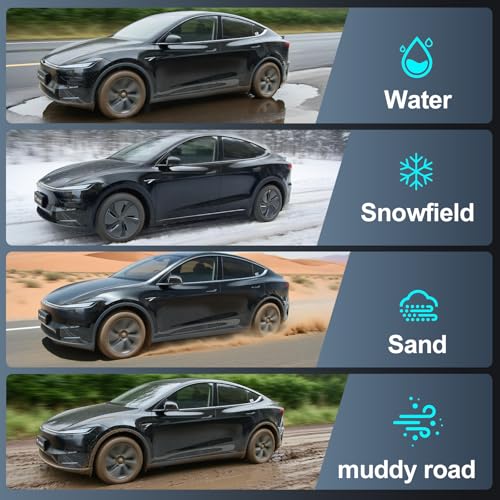 Protectores contra salpicaduras para Tesla Model Y 2025 2026 juego de 4 5
