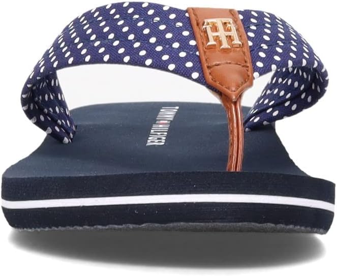 Amazon.com | Tommy Hilfiger Women's Candis X Slippers, Blue, 7 | Slippers