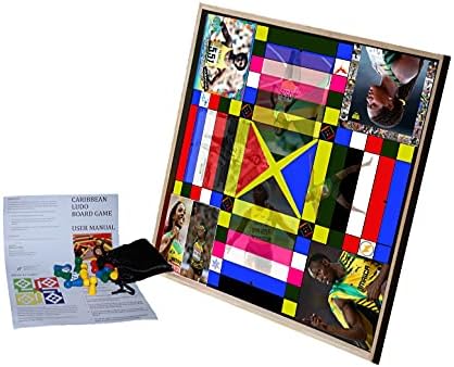Jamaican Ludo Legendary Athletes Edition | 24in x 24in Board Game | Family Game Night Activity | Fun Easy Multi-Player Entertainment (Ludi/Ludy/Loodi)