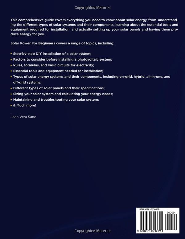 Miniatura 2 de Solar Power For Beginners A Complete Step-by-Step Guide to Installing and Maintaining Your Own Solar Power System for Home Energy Independence and