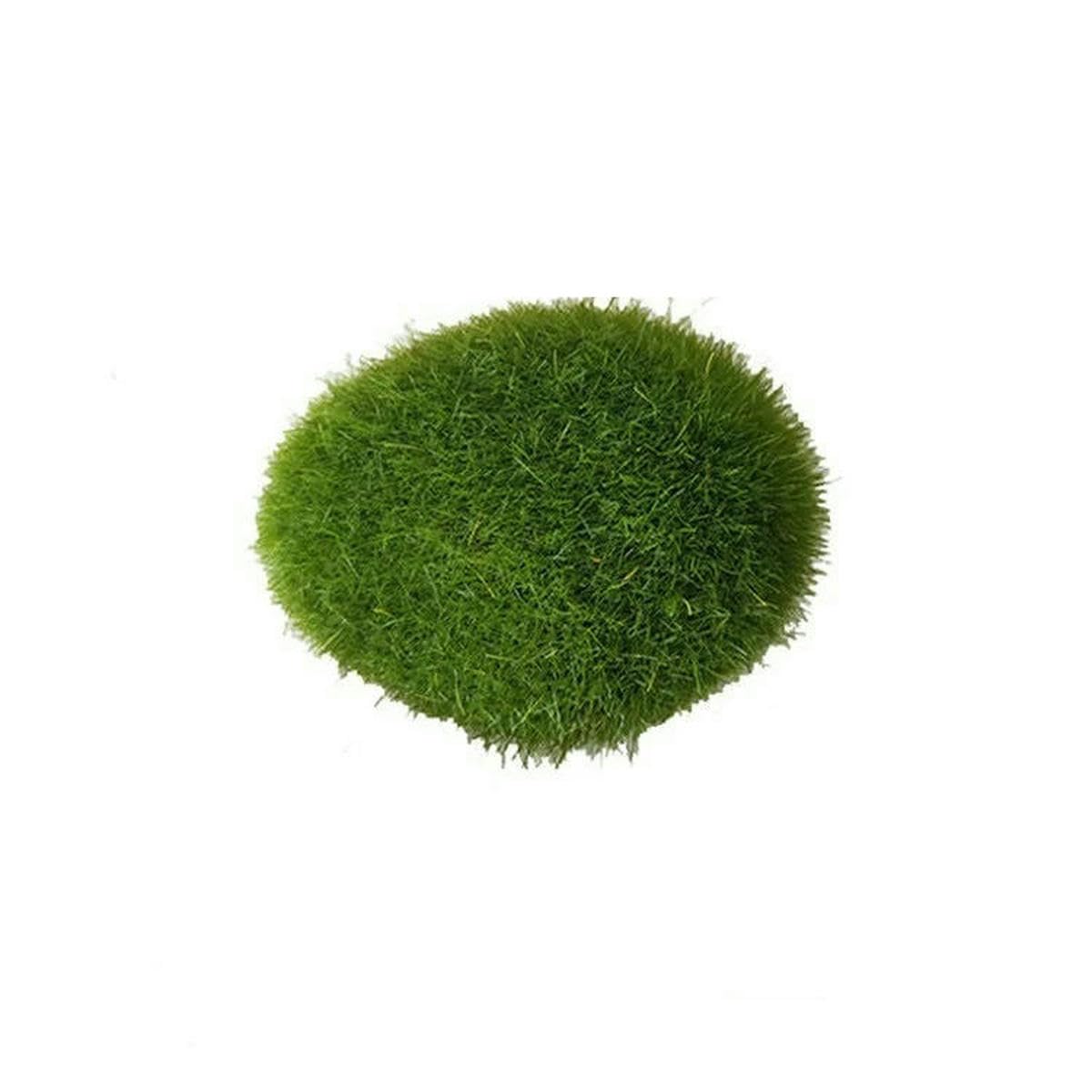 LNHBZ 10Pcs Simulation Moss Stone Artificial Moss Rocks Ball Fake Green Plant for Home Garden Flower Pot Decoration Creative Crafts-5x6cm
