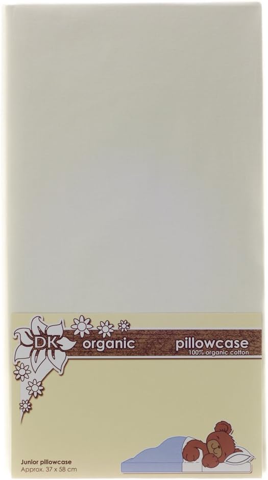 DK GlovesheetsJunior Pillowcase (Organic Cream)