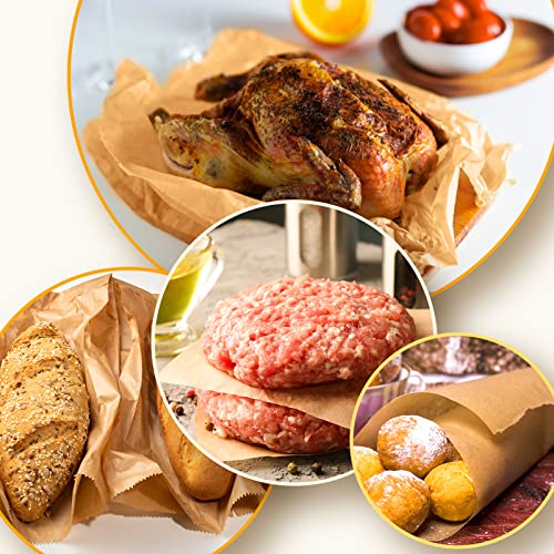 Vitever Parchment Paper Sheets, Unbleached Parchment Baking Sheets, Precut Parchment Paper 12 X 16 In, Non-Stick Parchment Paper For Baking Grilling Air Fryer Steaming Bread Cake Cookie - 50 Count #TOP6