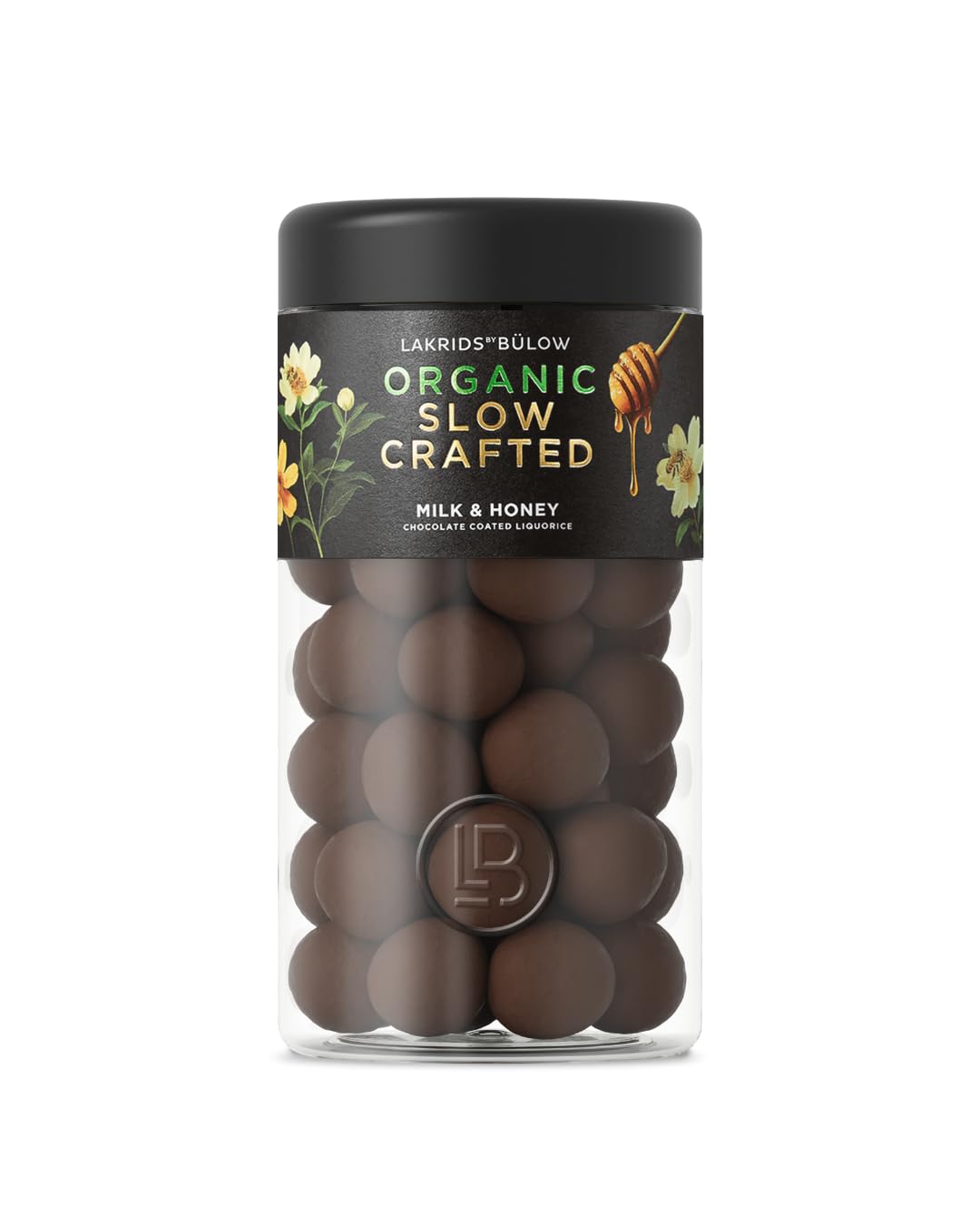 LAKRIDS BY BÜLOW - Milk & Honey - 265g - Slow Crafted Bio-Lakritze umhüllt von Schokolade