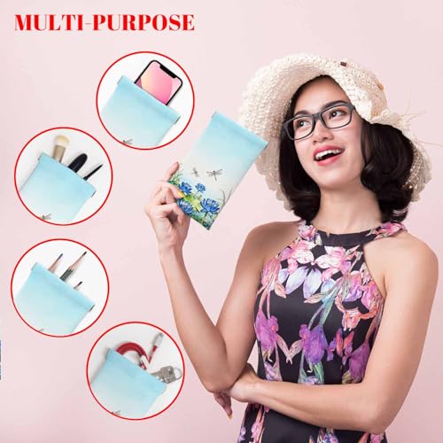 Image of Dragonfly Glasses Case Lightweight Glasses Cases PU Sunglass Organizer Eyeglasses Case Glasses Cases For Men Women