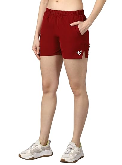 Solid Women Sports Shorts Running Shorts