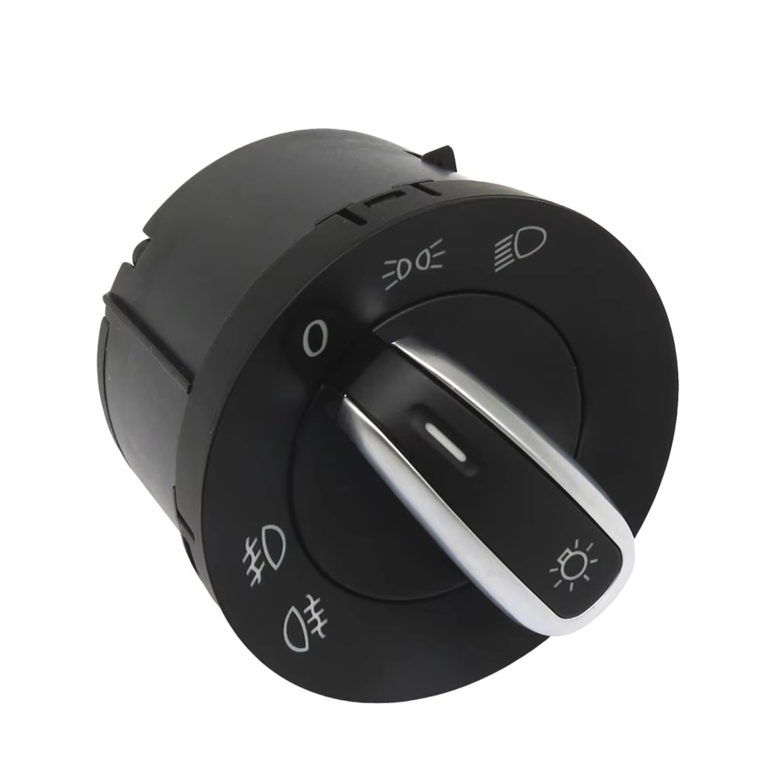 Interruptor luz faros coche con acabado cromado para Passat 7