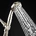 AquaDance High Pressure 6-Setting Hand Held Shower Head with Extra-Long 6 Foot Hose & Bracket – Anti-Clog Nozzles - USA Standard Certified - Top U.S. Brand - ALL BRUSHED NICKEL