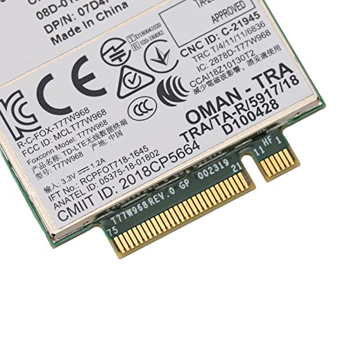Tarjeta 3G/4G/5G DW5821E PCI Express M.2 ranura tipo B para PC 4