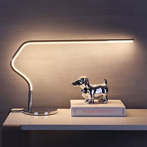 🔥 Hot Deals JONATHAN Y JYL7003A Julian 15" LED Integrated Task Lamp Modern,Contemporary for Bedroom, Living Room, Office, College Dorm, Coffee Table, Bookcase, Chrome