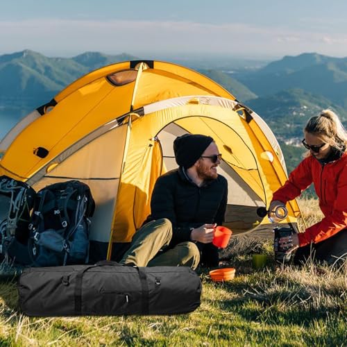 Extra Large Duffle Bags - Zippered Duffel Bag for Travel | Waterproof Camping Carryall | Portable Folding Gear Sack, Zippered Pack with Handles for Outdoor Equipment Storage2