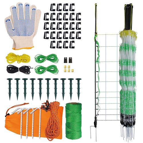 EhuI Electric Premium Semi-Rigid Sheep & Goat Fence Netting 35.4