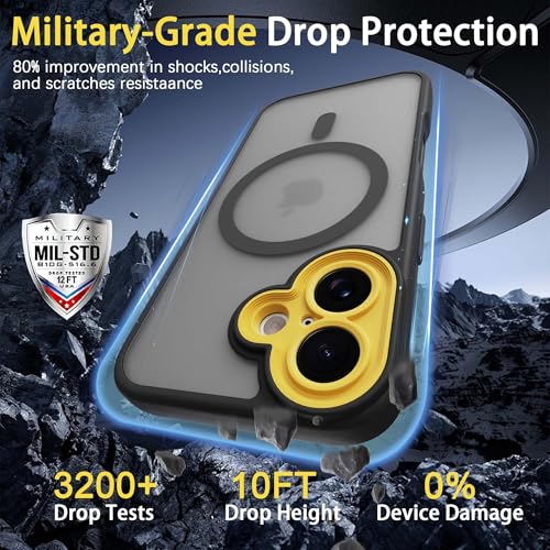 PinLiSheng Magnetic for iPhone 16 Case Black - image 6