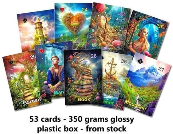 【正規品ルノルマンカード】代替カード付53枚セット✨メルヘンチックなデッキ 正規品ルノルマンカード 代替カード付53枚セット?メルヘンチックな