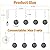 Outdoor Christmas Balls Lights 4 Pack Hanging 7.9" LED Garden Sphere Tree Lights 8 Modes Waterproof Glow Globe Lights with Memory Timer Plug for Party Yard Porch Eave Patio Xmas Decoration-Warm White