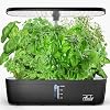 Indoor Garden Hydroponics Growing System 12 Pods Indoor Herb Garden with LED Grow Light Adjustable Height Up to 108inch Hydroponics for Family