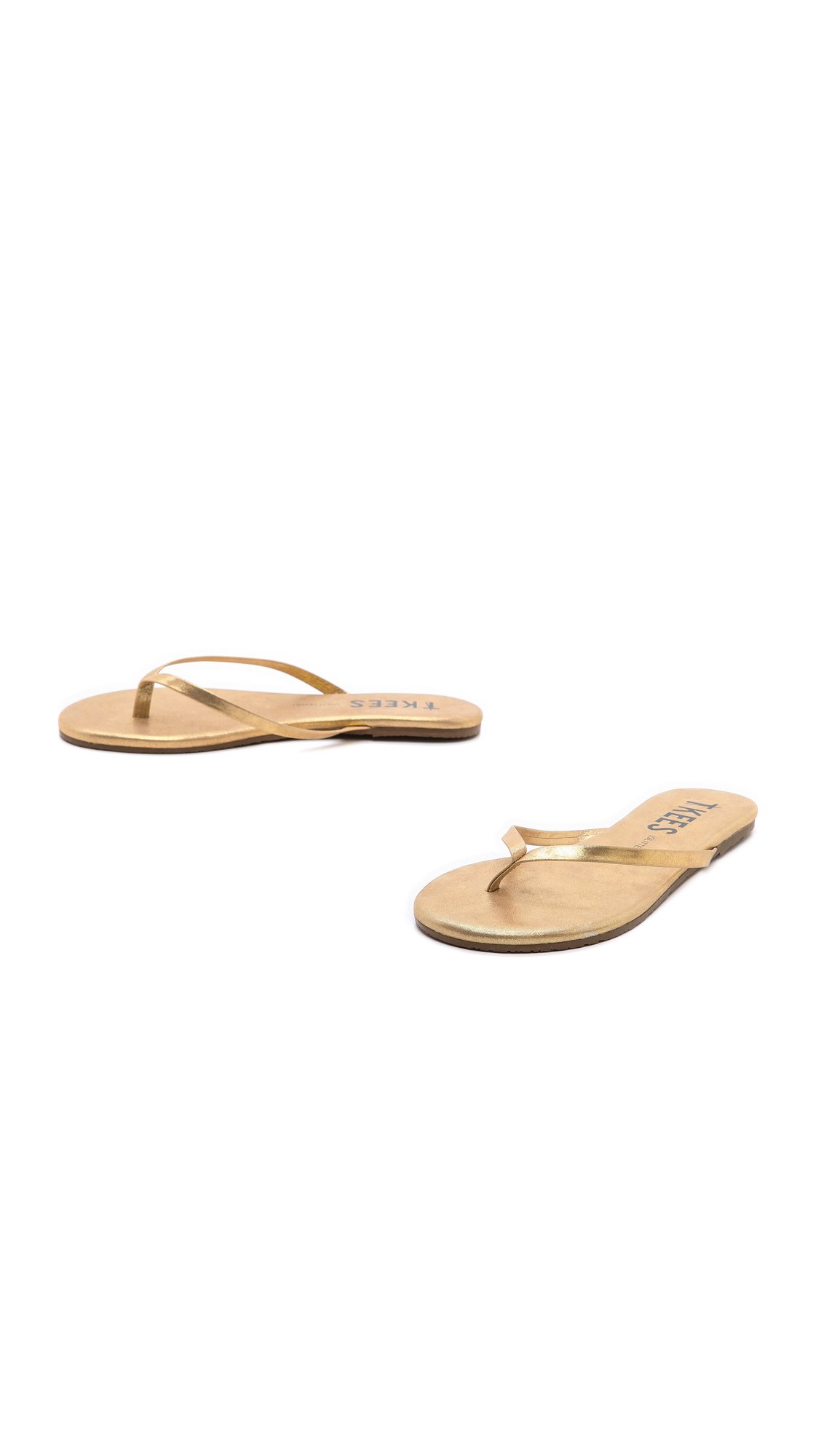 TKEES Women's Glitters Flip Flops