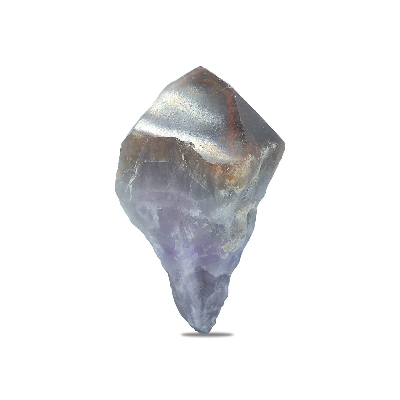 Pietra a mano in cristallo naturale Super 7 Ametista Brasile lunga 3-4 cm, almeno 20 grammi - un pezzo